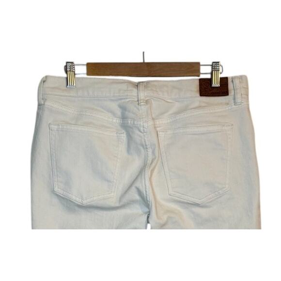 Not For Sale Johnny Was Jeans Women 28 Off White Cropped Boyfriend Stretch Denim - Picture 7 of 13